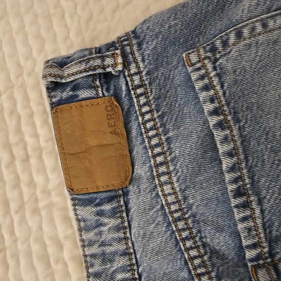 Aeropostale Blue Flare Wide Leg Jeans - Picture 2 of 5